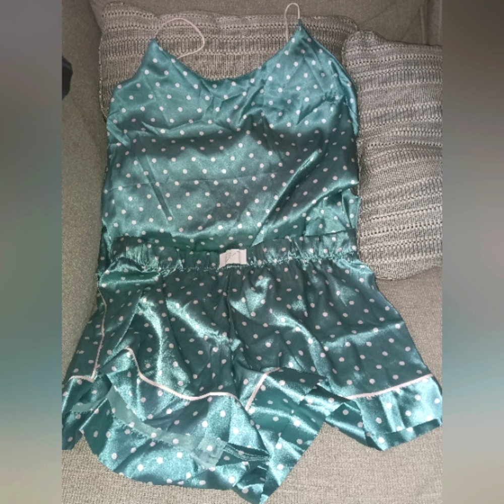 Victoria's Secret Silk Satin Pajama Set